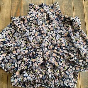 BCBG Floral Top